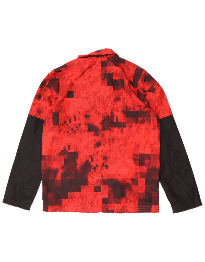Jaqueta de chuva Adidas Menino 15-16 Anos Vermelho Colorblock Poliéster