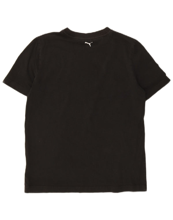 Camiseta Puma Menino Graphic 15-16 Anos Preto