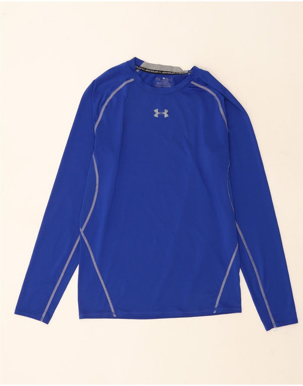 Under Armour Mens Graphic Top manga comprida azul médio