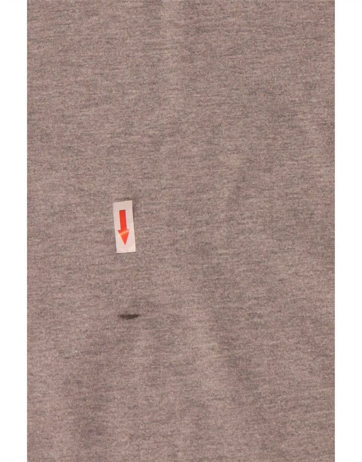 Camiseta masculina Timberland Slim Fit Top cinza médio algodão