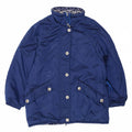 Casaco acolchoado reversível feminino COLMAR IT 44 nylon azul médio