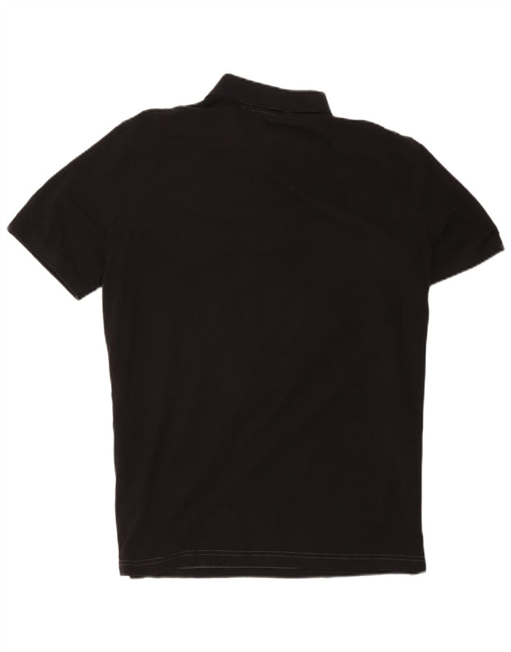 Camisa polo masculina Hugo Boss grande preta