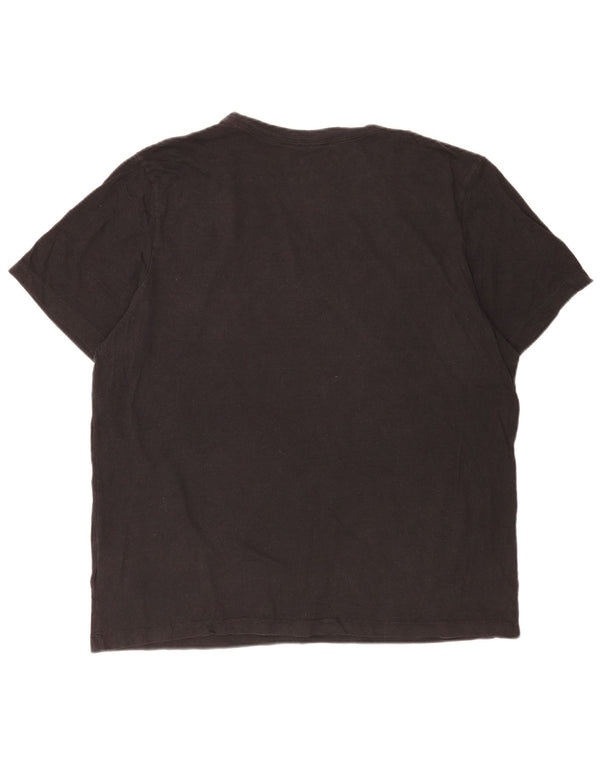 Camiseta Nike masculina gráfica Top XL algodão preto