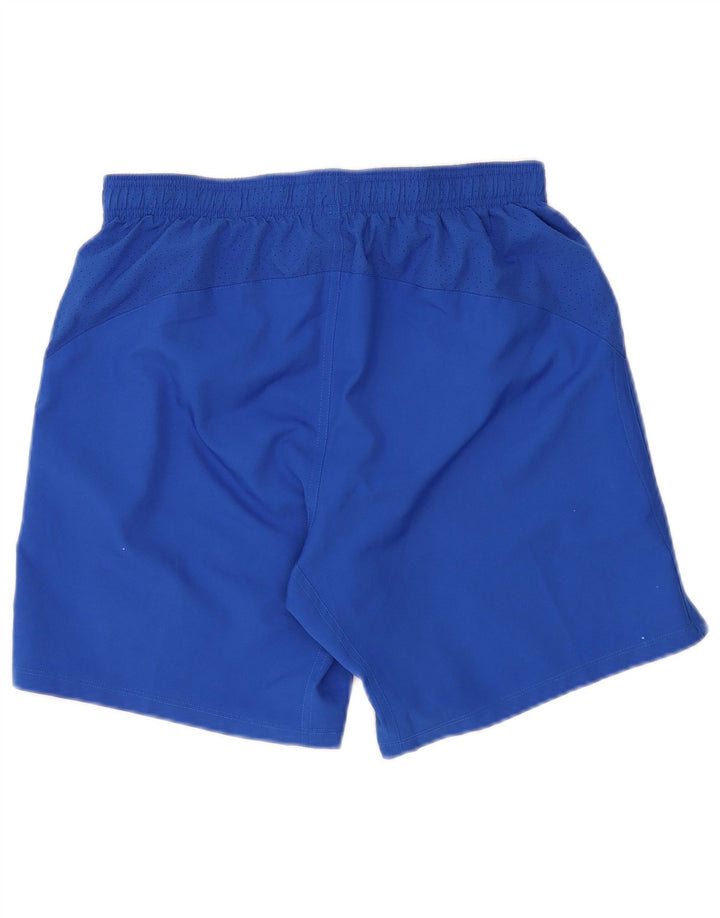 Shorts esportivos gráficos masculinos UMBRO poliéster azul médio