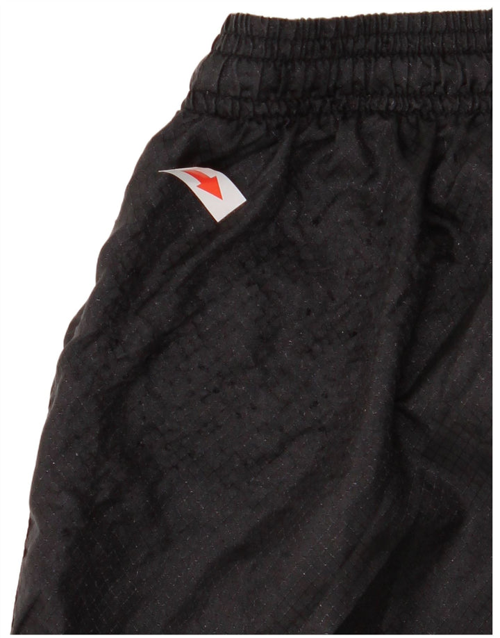 Shorts esportivos femininos UMBRO UK 12 médio preto argyle/diamante nylon