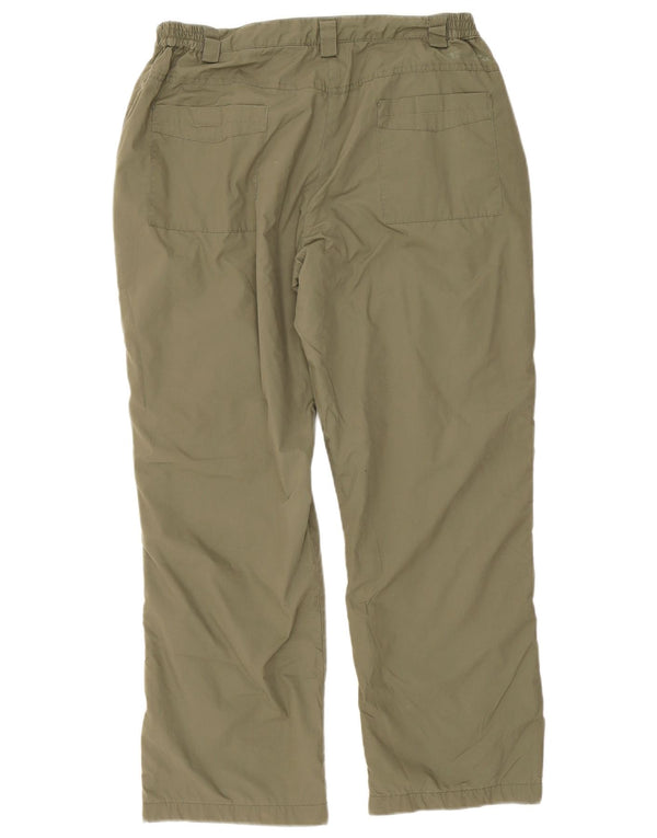 Calça de caminhada feminina Mountain Warehouse Reino Unido 14 grande W32 L28 cáqui