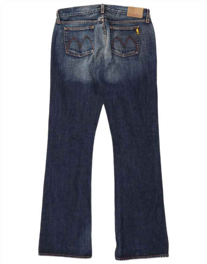 Meltin' Pot feminino bootcut jeans W30 L34 algodão azul