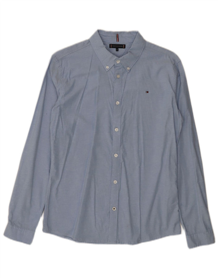 Camisa TOMMY HILFIGER Menino 13-14 Anos Azul