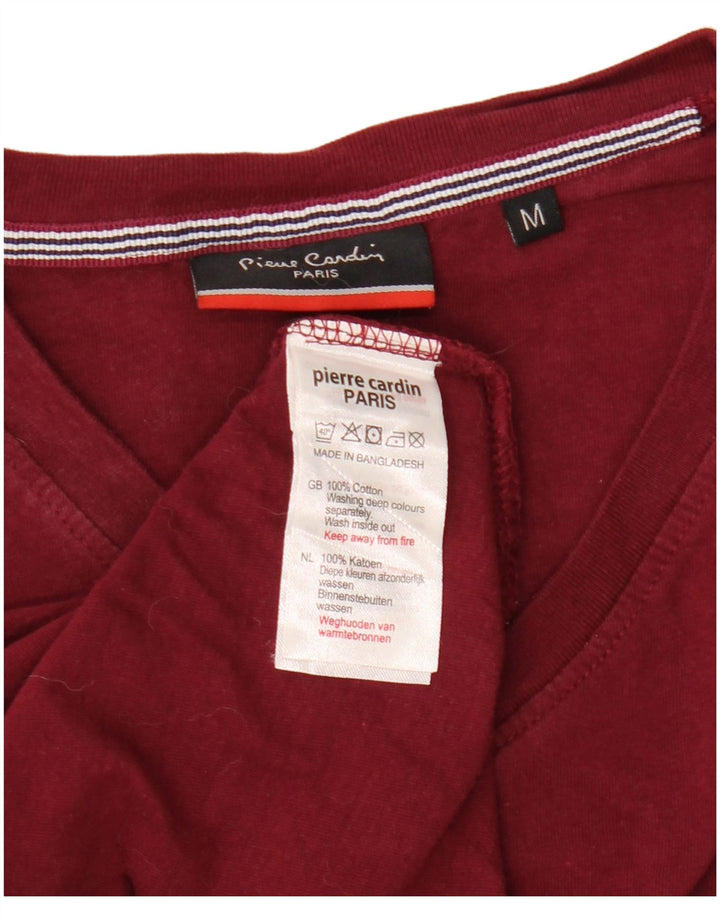 Camiseta feminina PIERRE CARDIN Reino Unido 14 algodão marrom médio