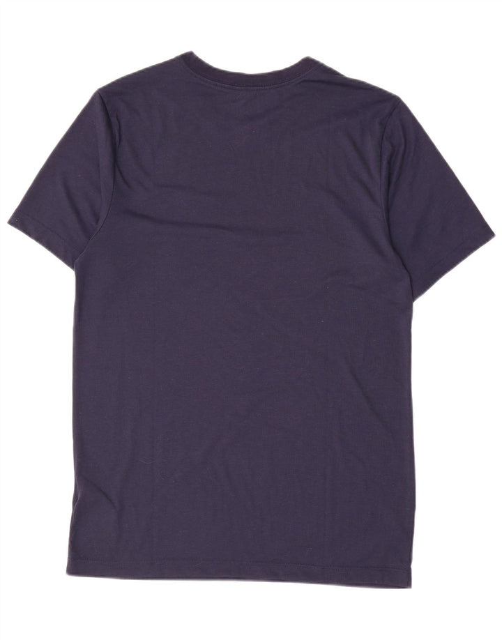 Camiseta Nike Masculina Dri Fit Graphic Top Pequeno Poliéster Azul Marinho