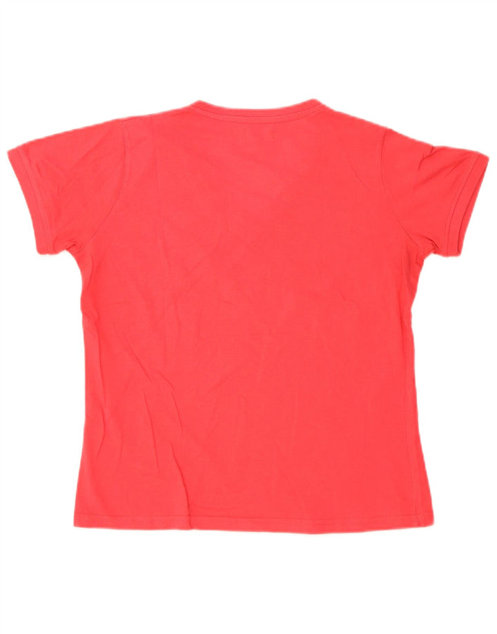 Camiseta feminina Kappa UK 14 grande algodão vermelho