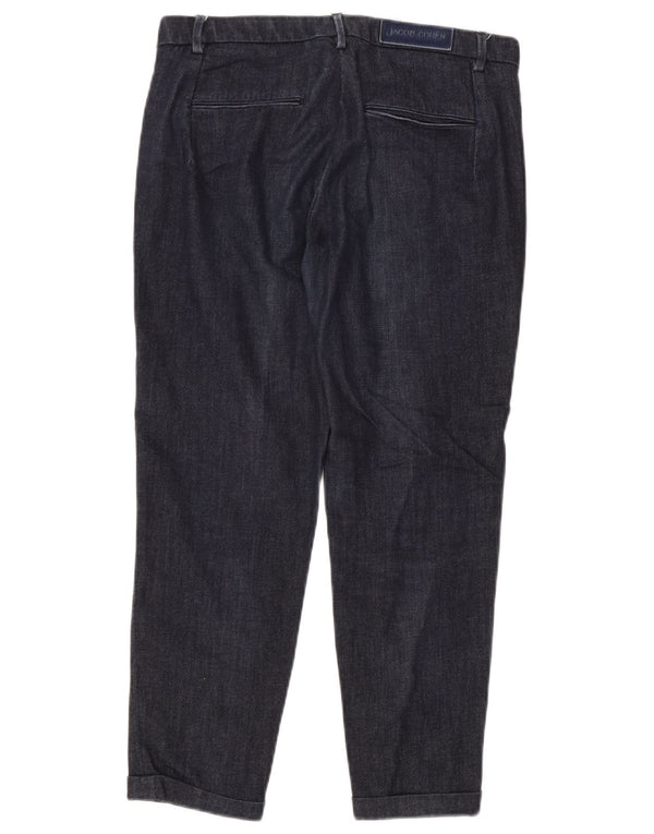 Jacob Cohen Calça Chino Slim Feminina W31 L27 Azul Marinho Algodão