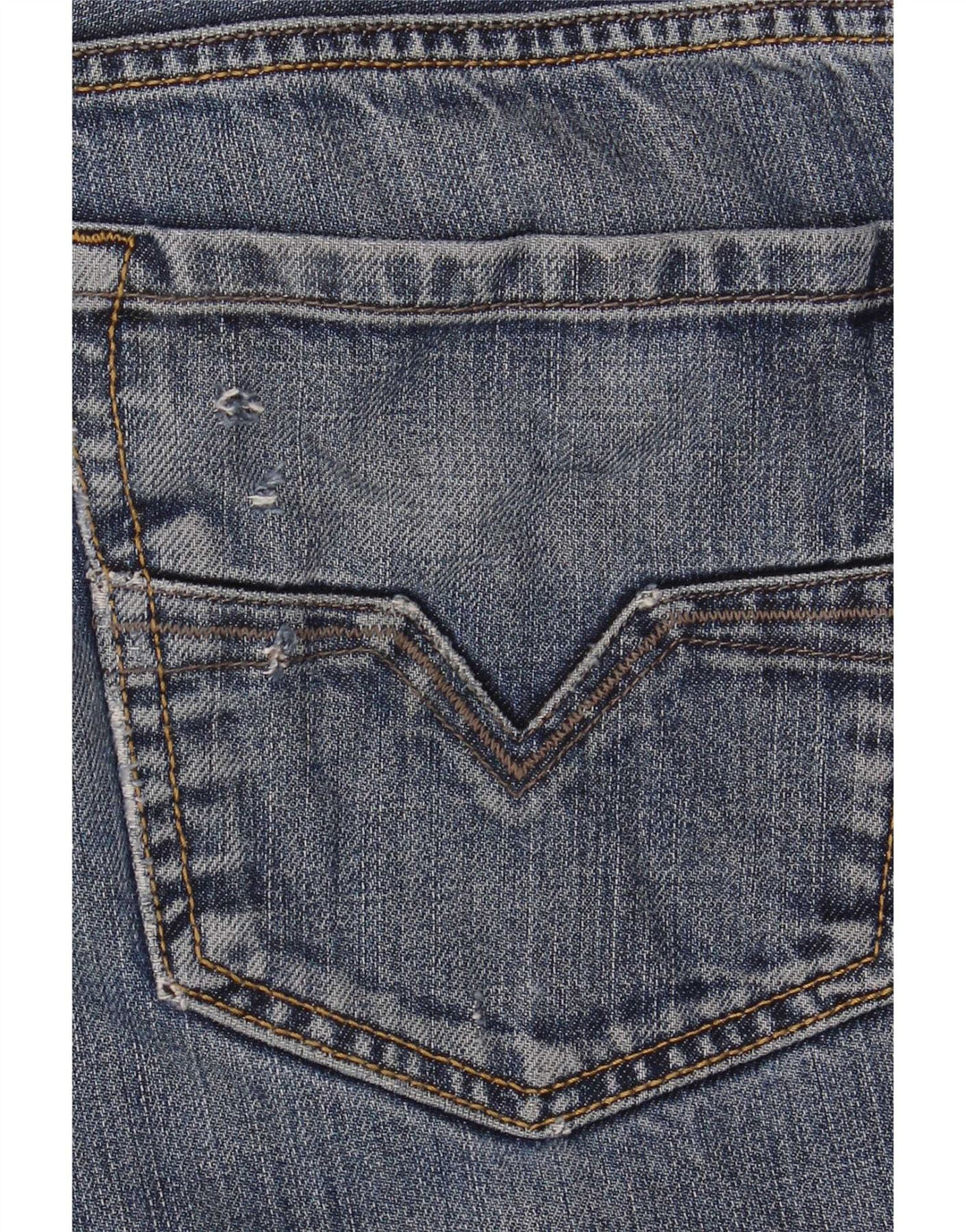 Shorts jeans masculino Diesel W34 grande algodão azul