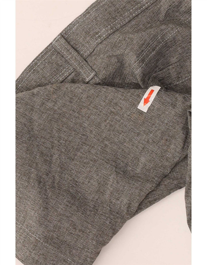 Shorts cargo Lee Boys 11-12 anos W26 cinza poliéster