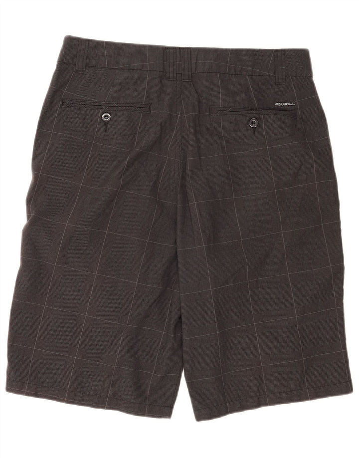 Shorts Chino Masculino O'Neill W33 Poliéster Xadrez Cinza Médio