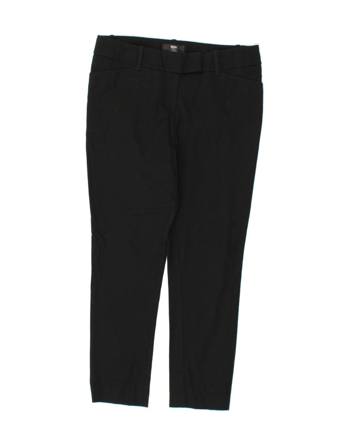MOSSIMO Womens Slim Casual Trousers US 10 Large W32 L27 Black Cotton Vintage Mossimo and Second-Hand Mossimo from Messina Hembry 