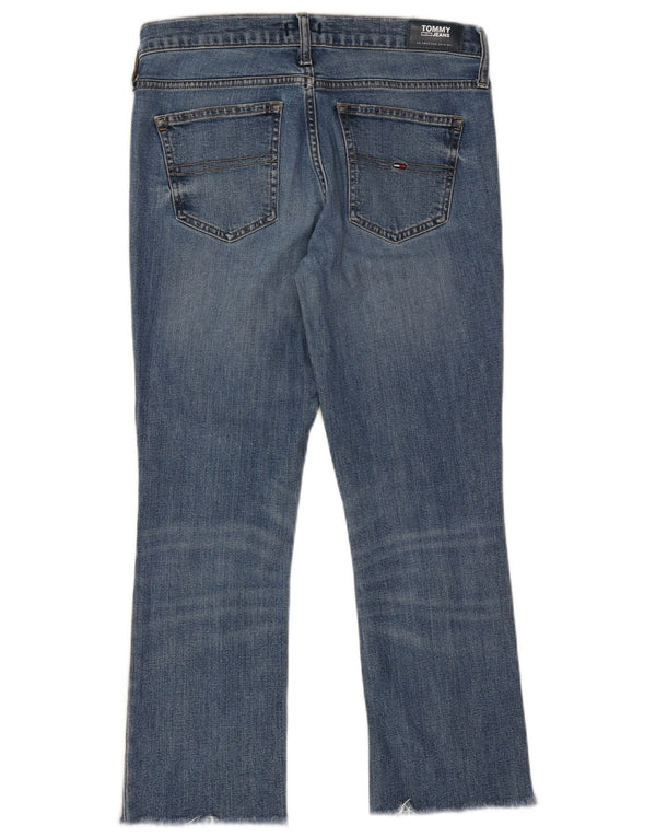 Jeans Tommy Hilfiger feminino cintura média bootcut W29 L25 algodão azul