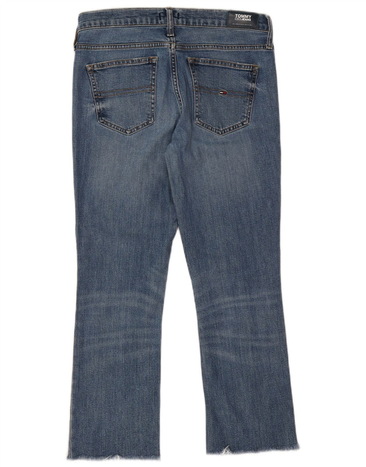 Jeans Tommy Hilfiger feminino cintura média bootcut W29 L25 algodão azul