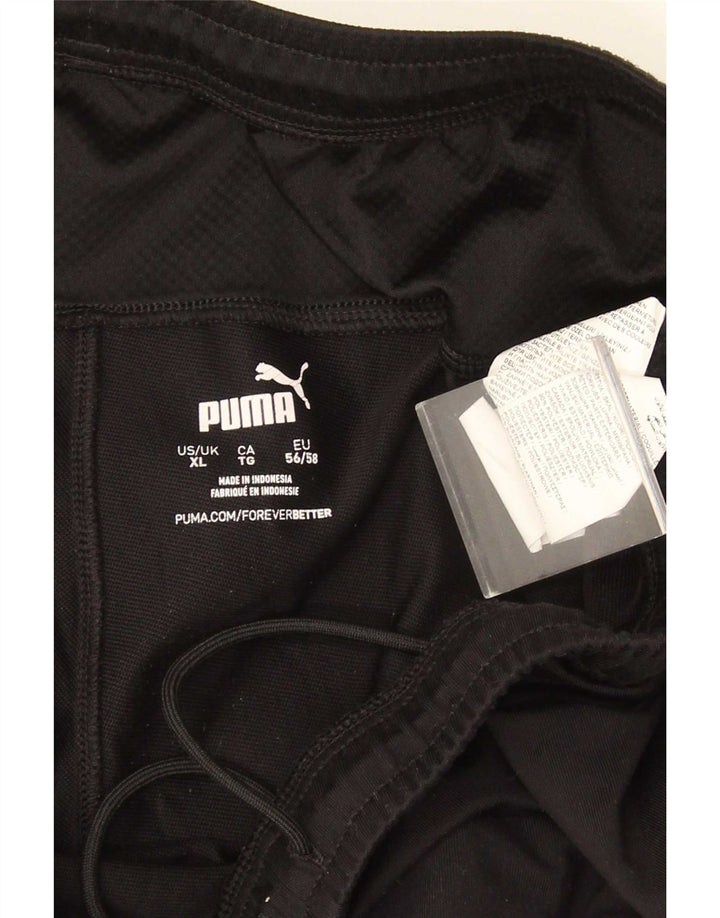 Calça de treino masculina Puma XL preto poliéster