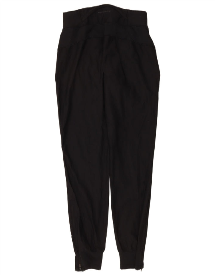 Calça de treino feminina Under Armour Joggers UK 8 pequeno elastano preto
