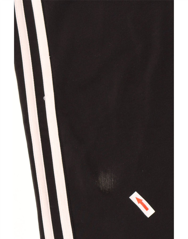 Adidas meninos calças de treino joggers 13-14 anos preto poliéster