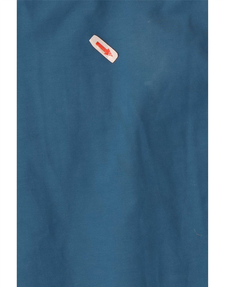 Colete gráfico masculino Carrera UK 42 XL azul colorblock poliéster
