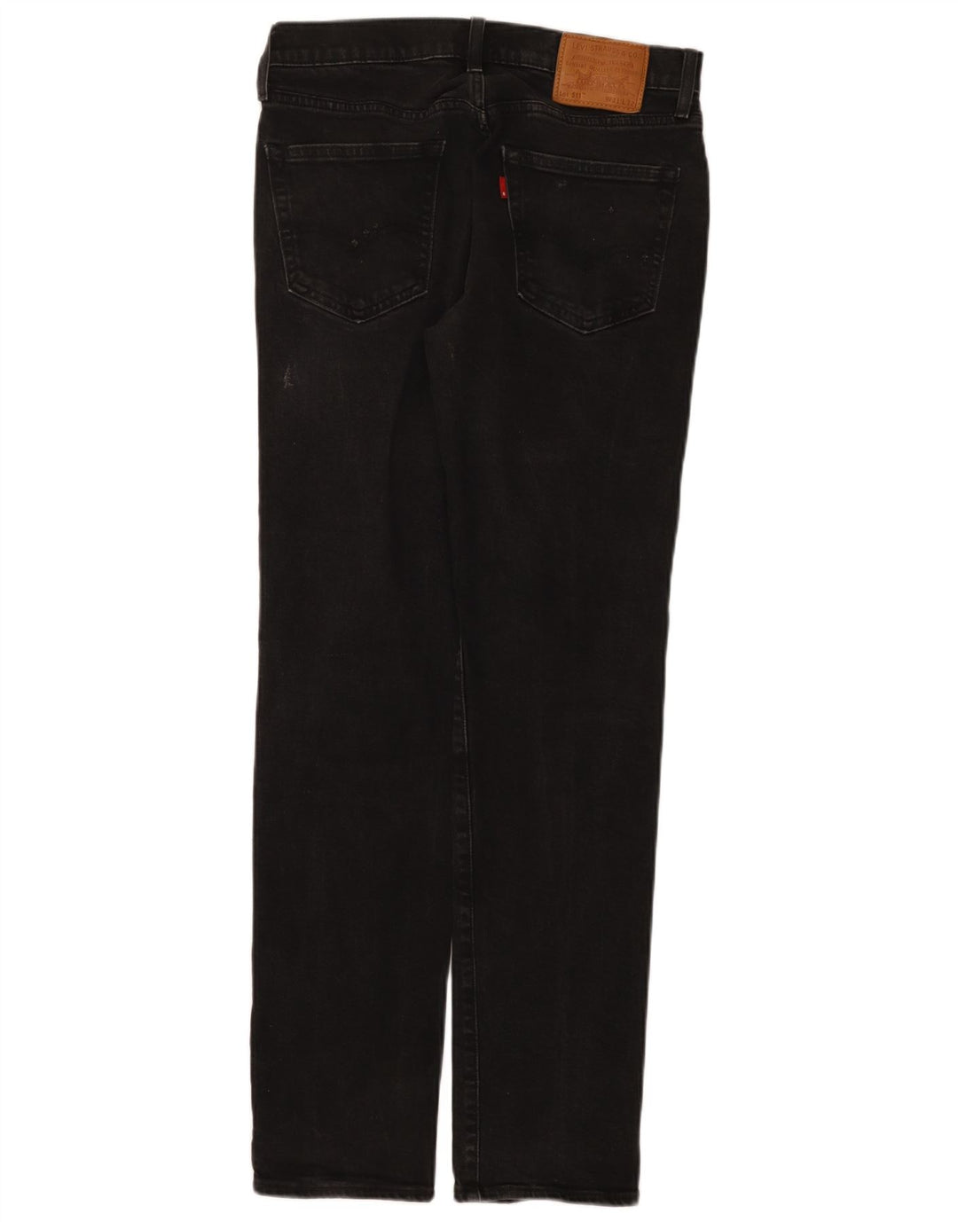 Levi's Masculino 511 Slim Jeans W31 L32 Algodão Preto