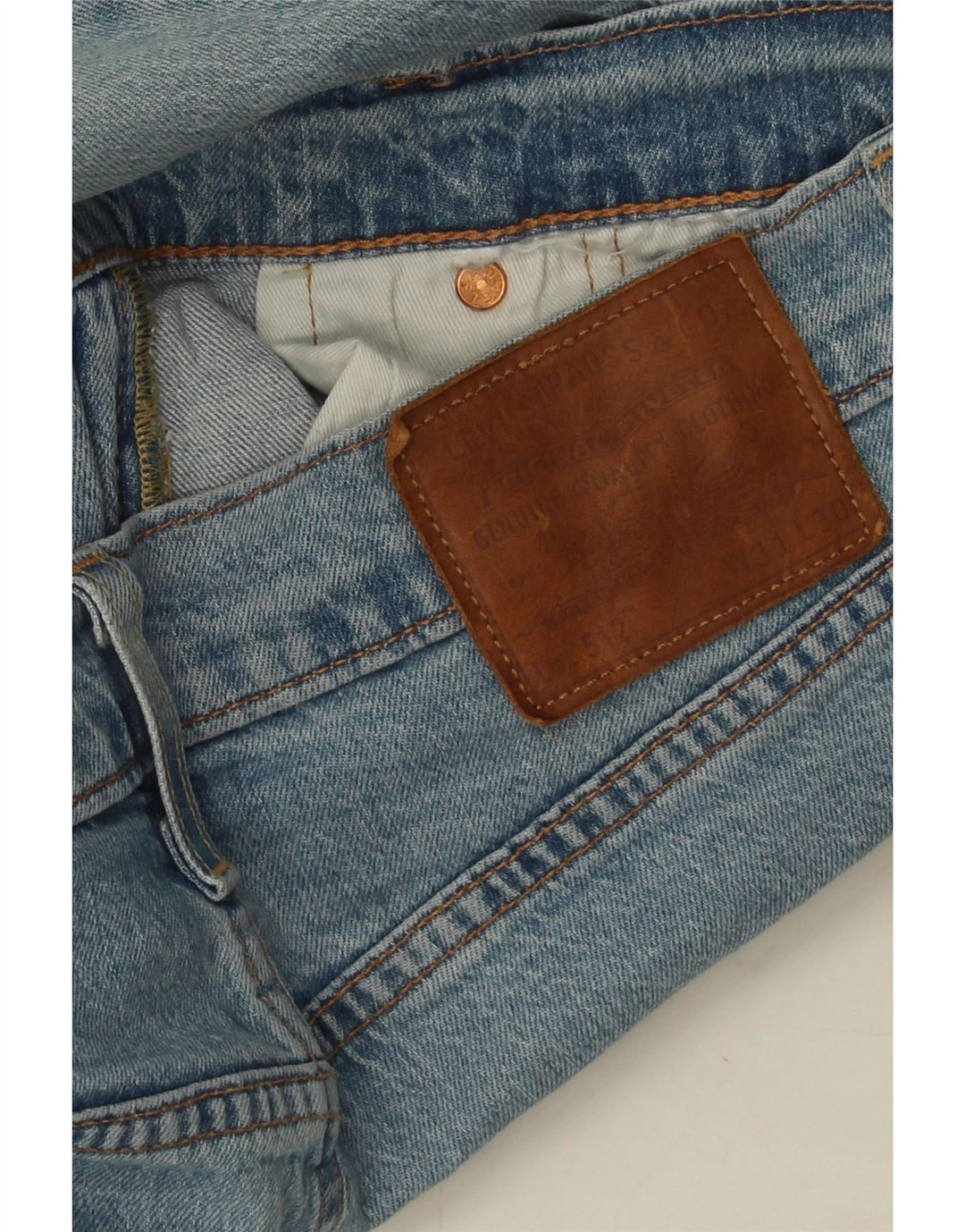 Jeans Levis 512 Slim Tapered Masculino W31 L30 Azul