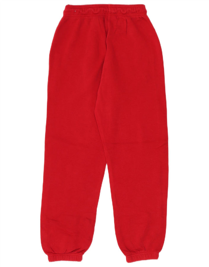 JORDAN Calça de treino feminina Joggers UK 6 XS algodão vermelho