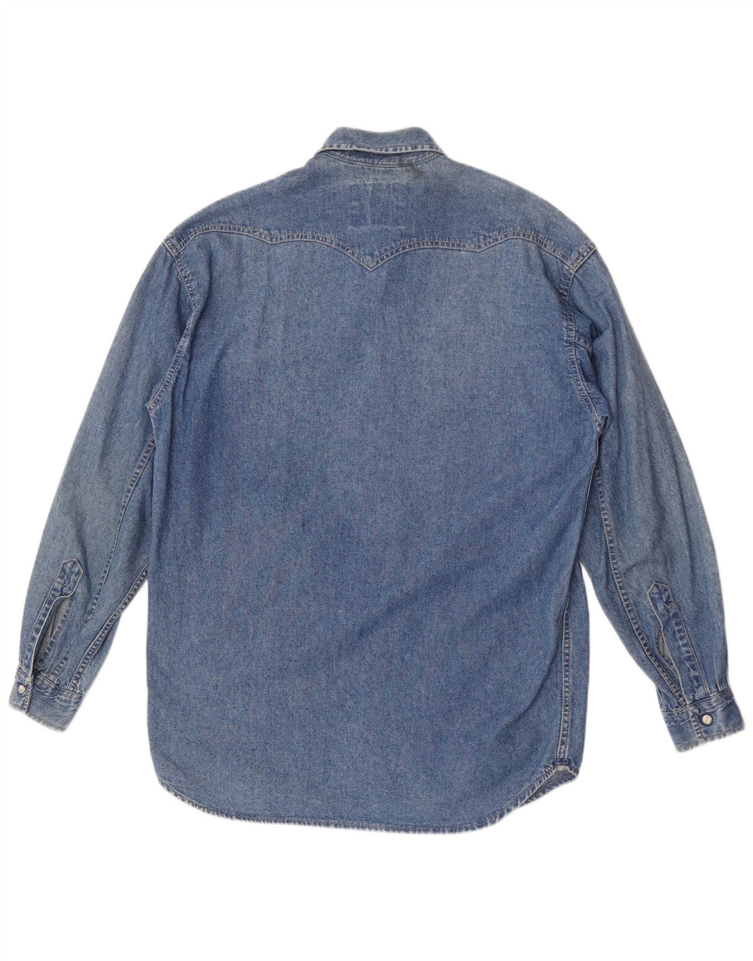 Camisa jeans masculina Levi's pequena azul