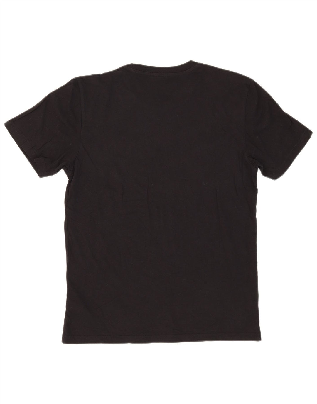 Camiseta masculina Lee de ajuste regular com estampa gráfica pequena de algodão preto