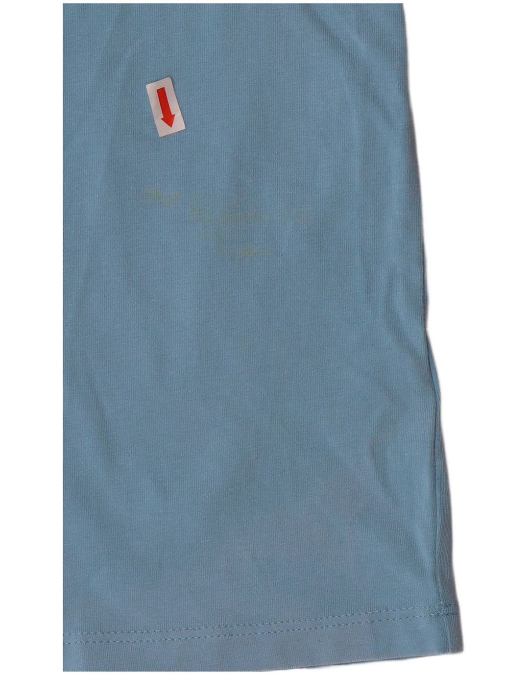 Camiseta masculina TOMMY HILFIGER de algodão azul médio