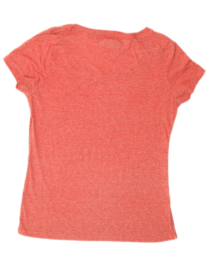 Camiseta feminina TOMMY HILFIGER UK 12 rosa médio