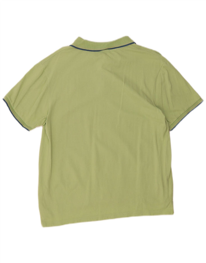 Camisa polo masculina TRUSSARDI XL algodão verde