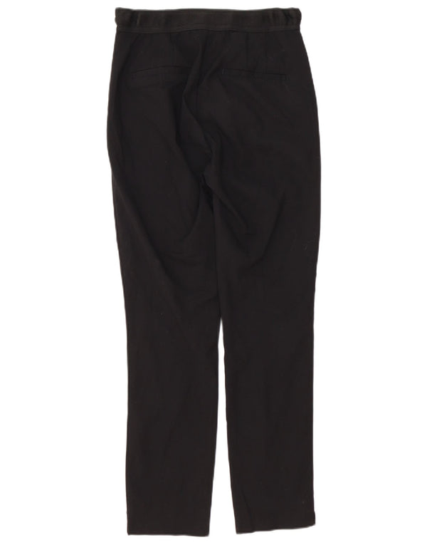 Zara Calça Chino Feminina Slim Pequena W26 L27 Preta