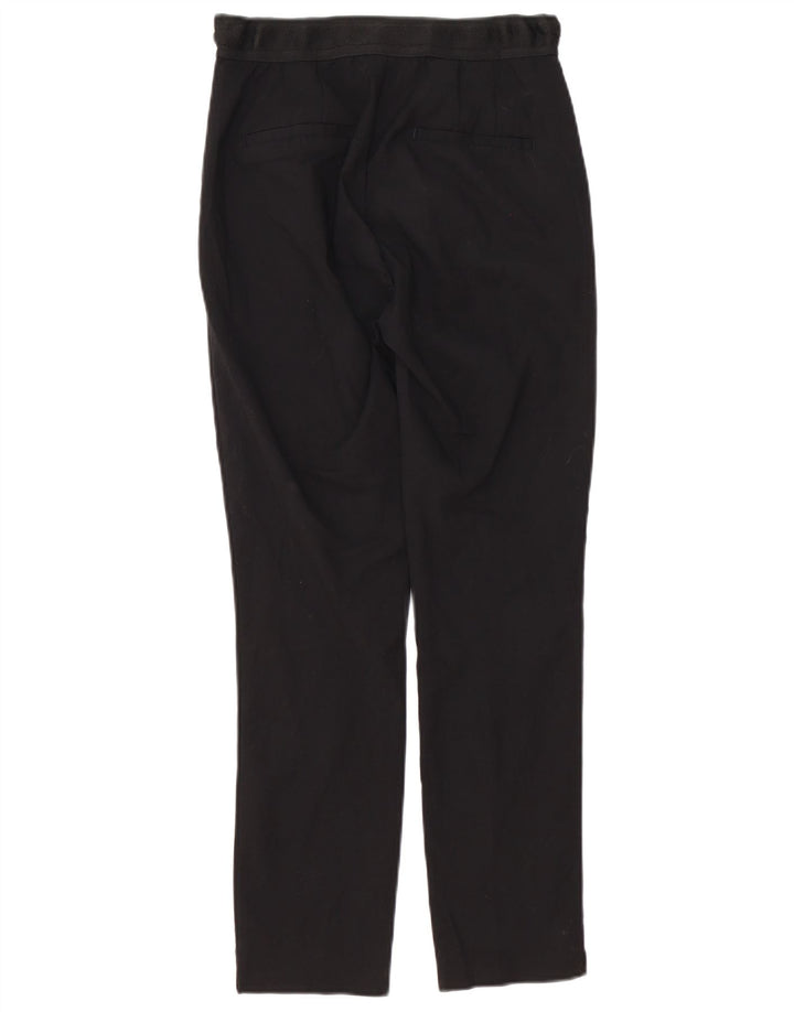 Zara Calça Chino Feminina Slim Pequena W26 L27 Preta