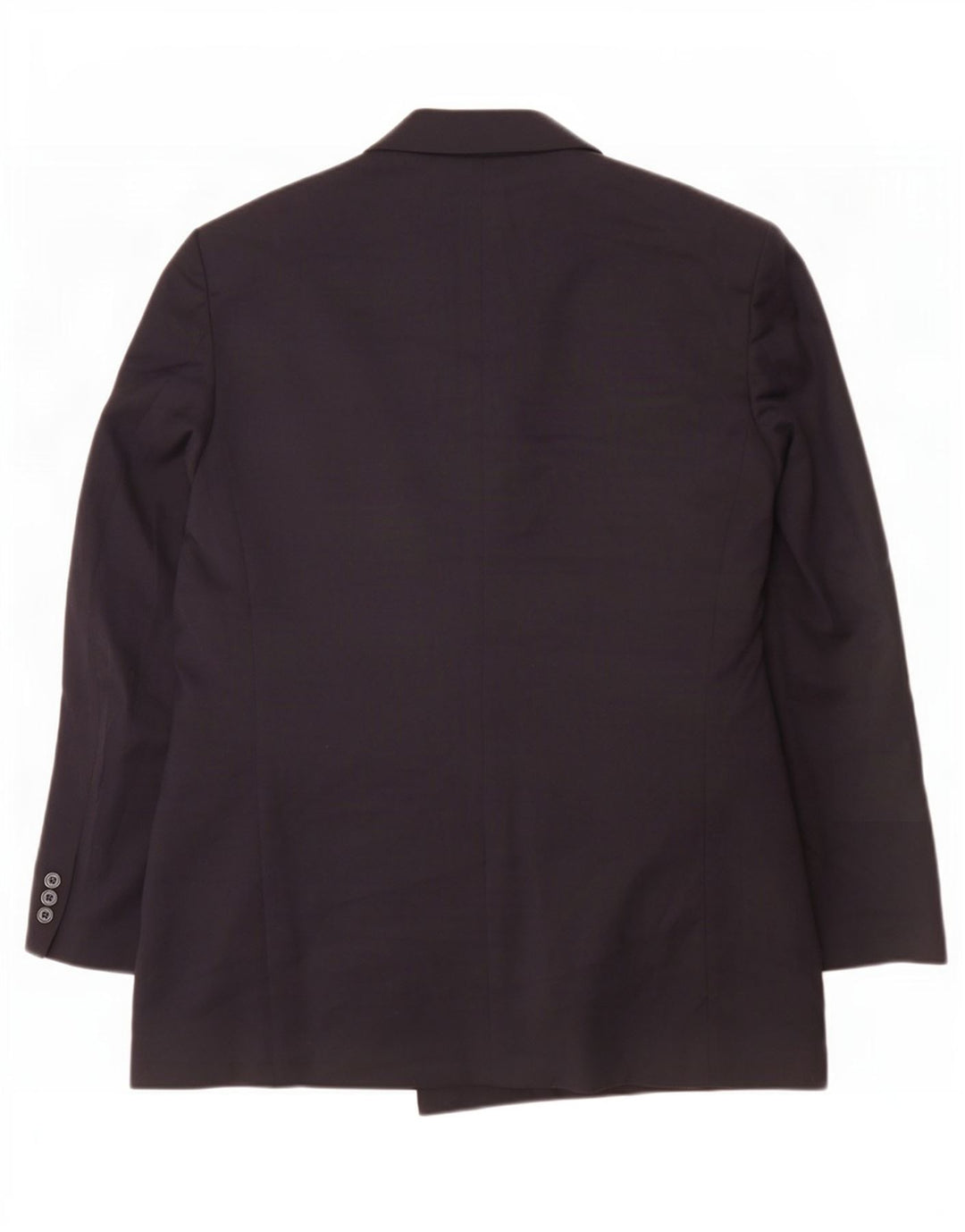 Jaqueta blazer masculina Marks & Spencer com peito duplo Reino Unido 40 médio azul marinho