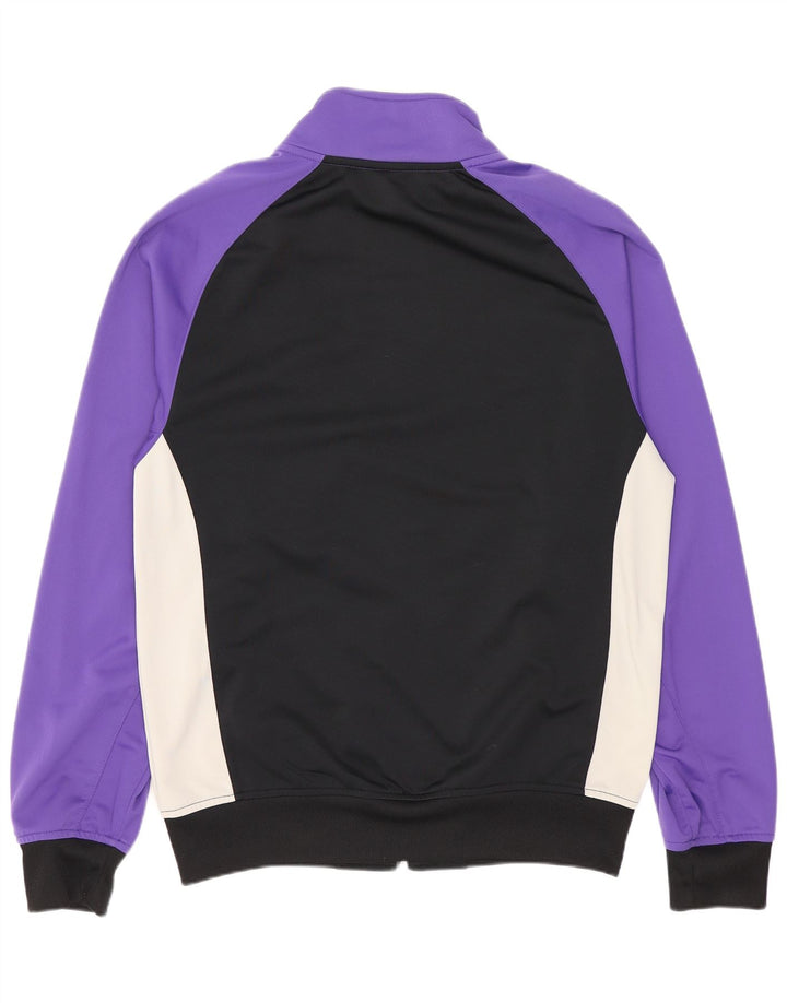 Nike Mens Treino Top Jacket Pequeno Roxo Colorblock Poliéster