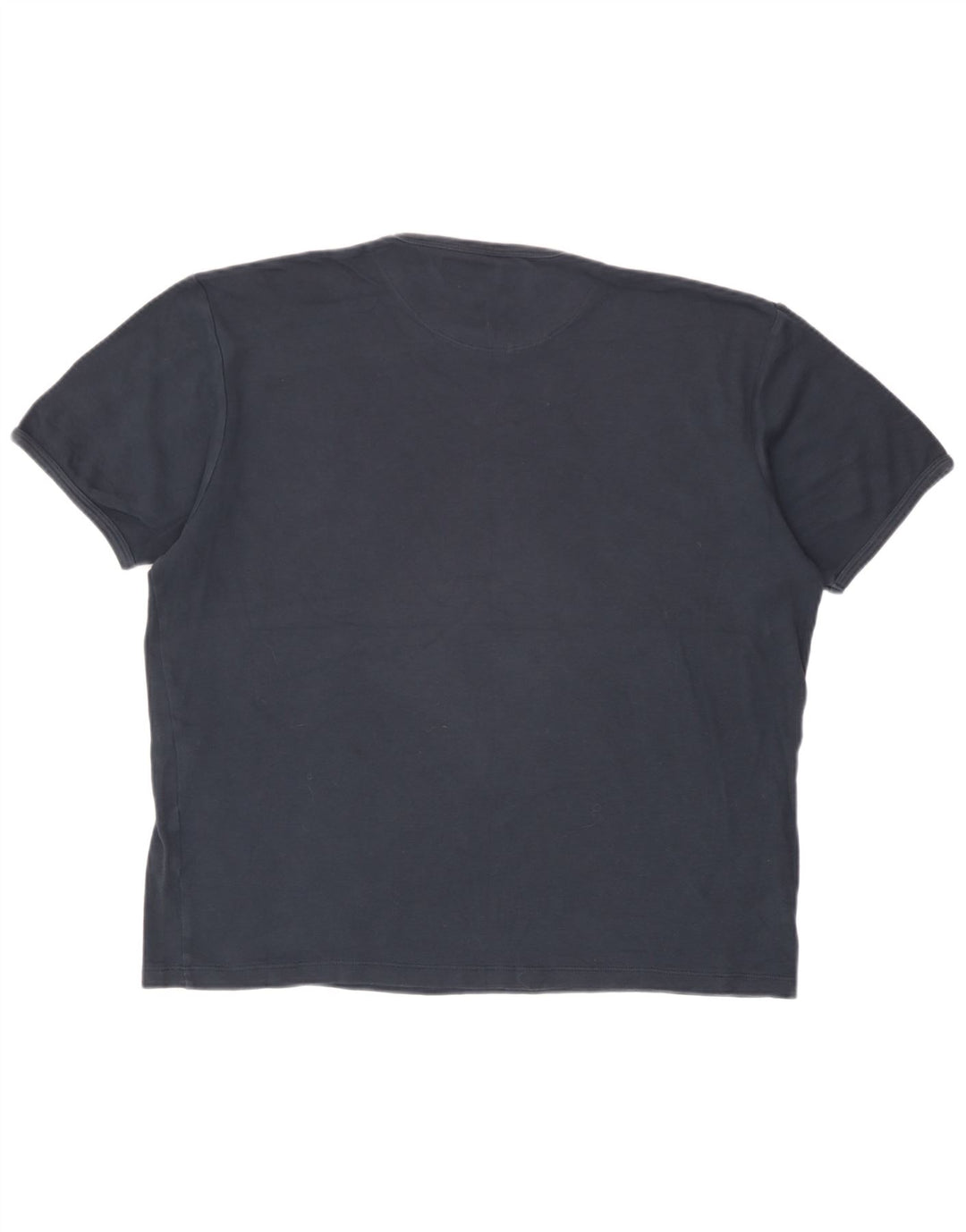 Camiseta gráfica masculina French Connection Top grande algodão azul marinho