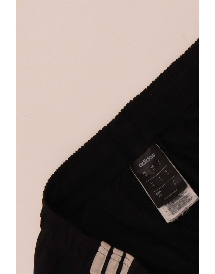 Shorts esportivos masculinos Adidas UK 12 poliéster preto médio
