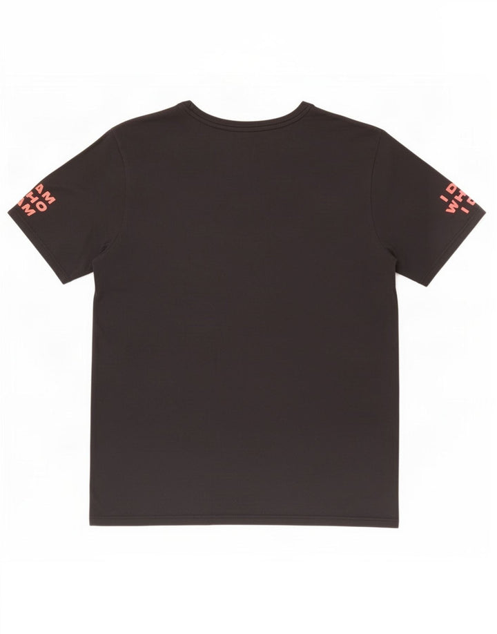 Camiseta Nike Masculina Dri Fit Graphic Top Médio Preto