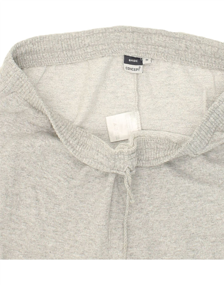 VINTAGE Mens Tracksuit Trousers Joggers Medium Grey Cotton Vintage Vintage and Second-Hand Vintage from Messina Hembry 