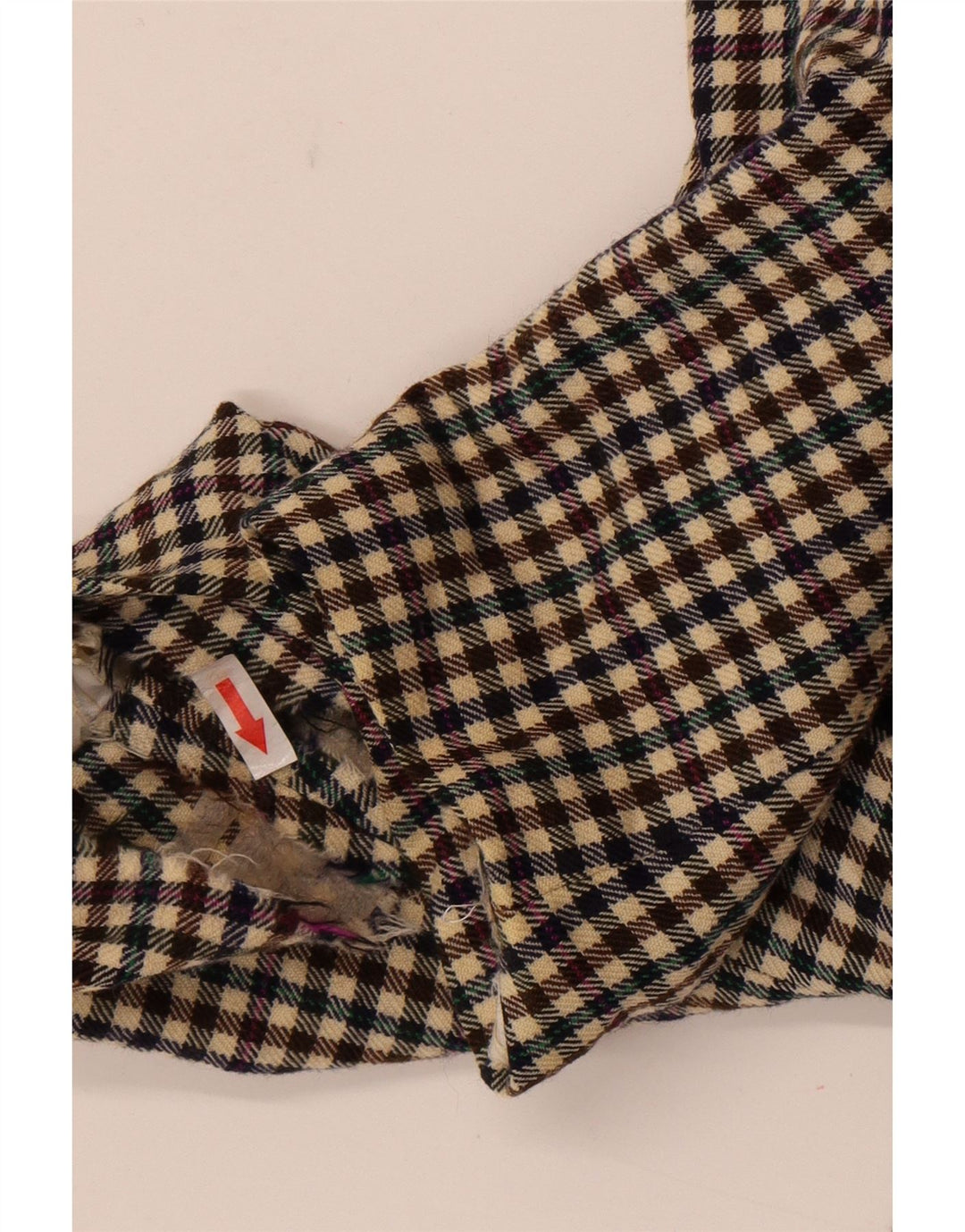 Jaqueta Blazer masculina Brooksfield com 2 botões Reino Unido 38 Gingham médio multicolorido