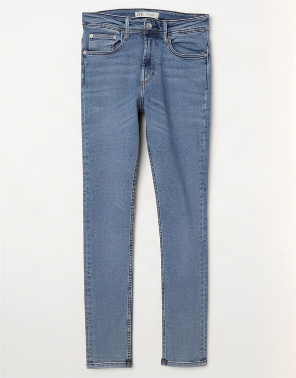 Zara Mens Slim Jeans EU 36 XS W29 L30 Azul