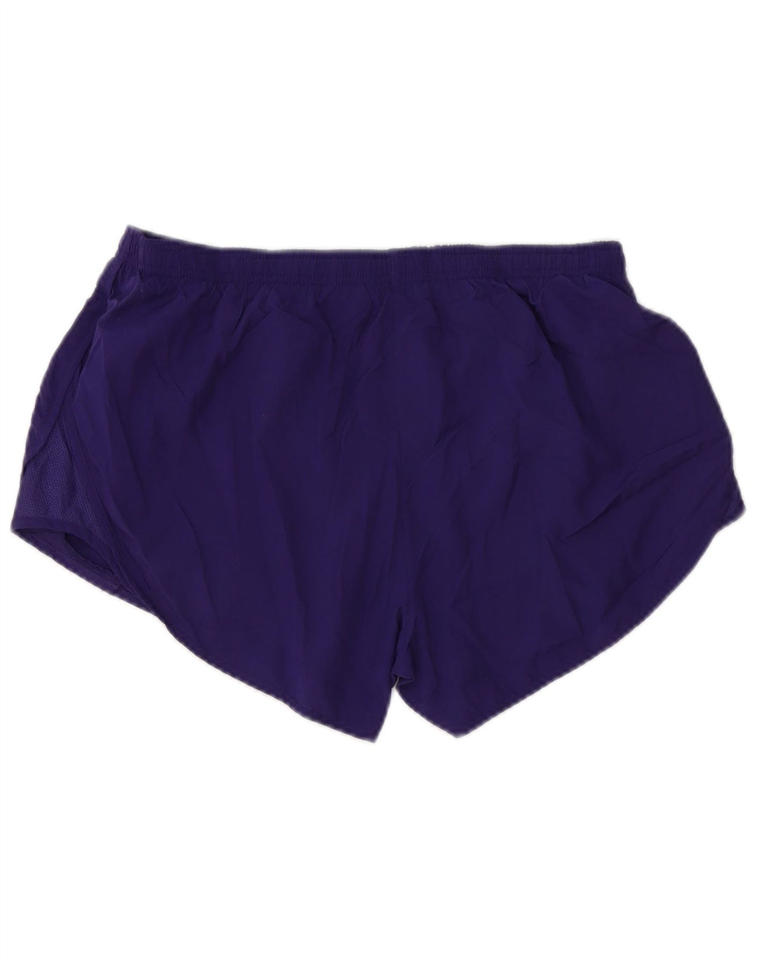 Shorts esportivo feminino Nike Dri Fit UK 14 médio roxo poliéster