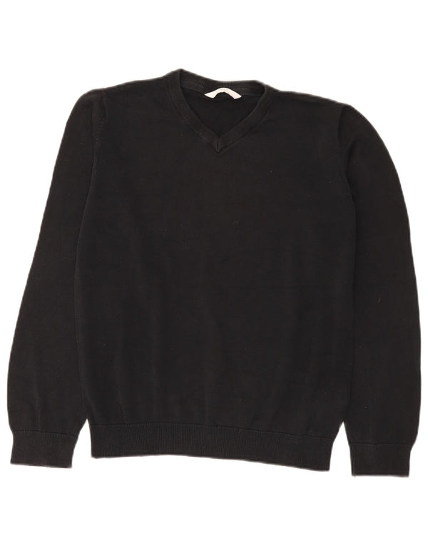 Suéter Marks & Spencer Boys Moletom 12-13 Anos Preto Algodão