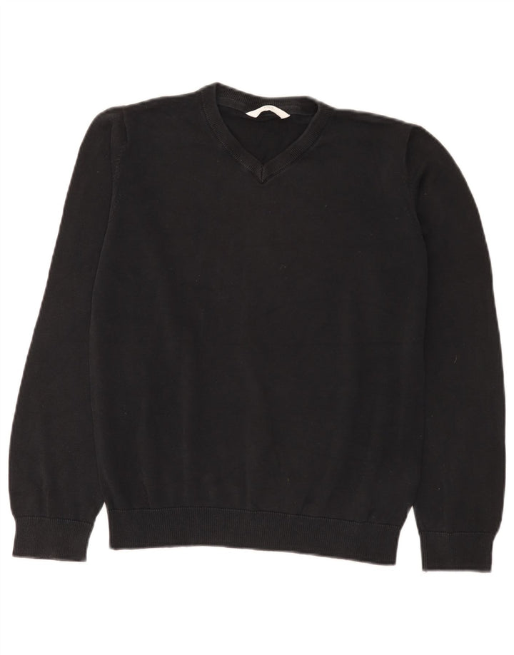 Suéter Marks & Spencer Boys Moletom 12-13 Anos Preto Algodão