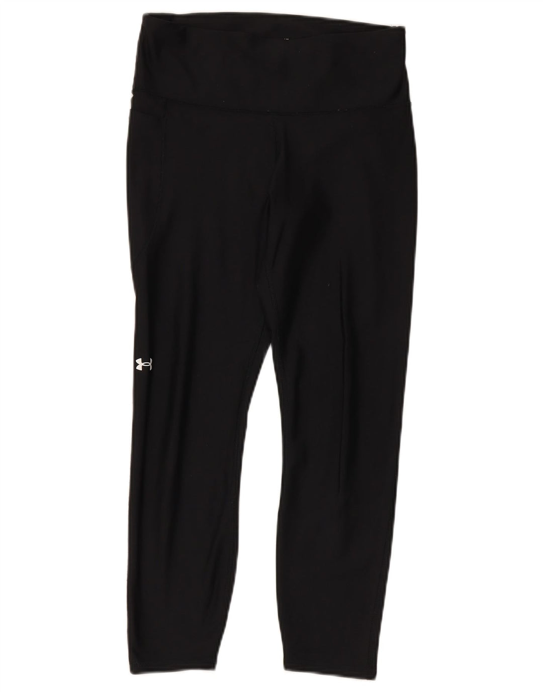Under Armour Womens Heat Gear Leggings Reino Unido 12 Médio Preto