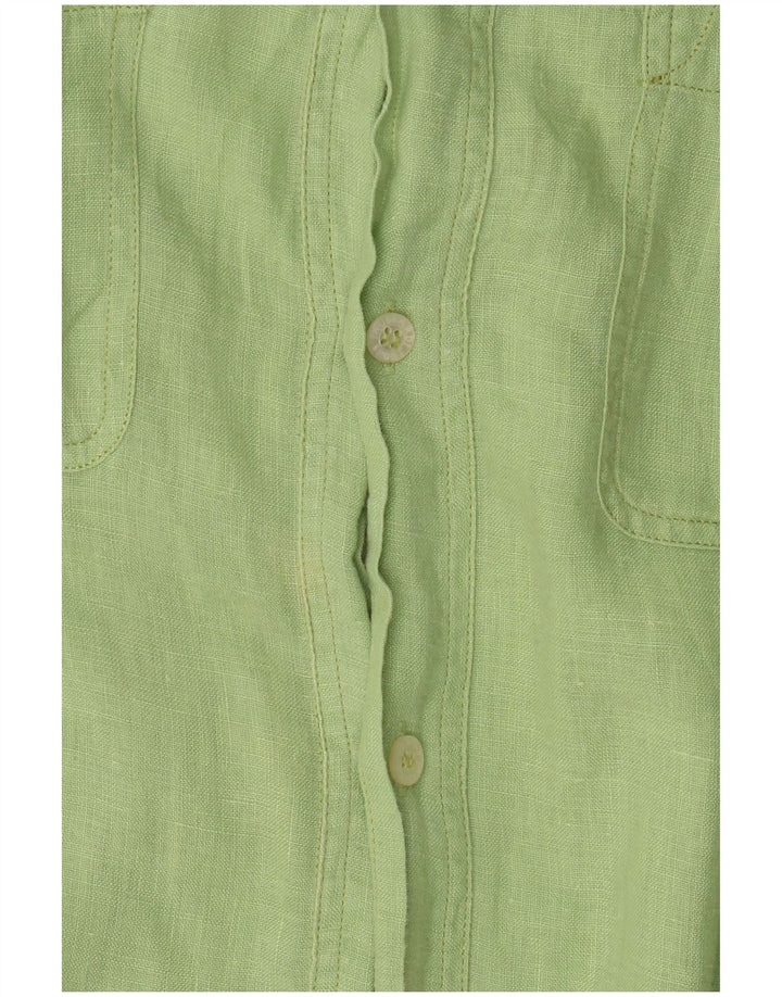 Camisa masculina de manga curta Trussardi 2XL verde