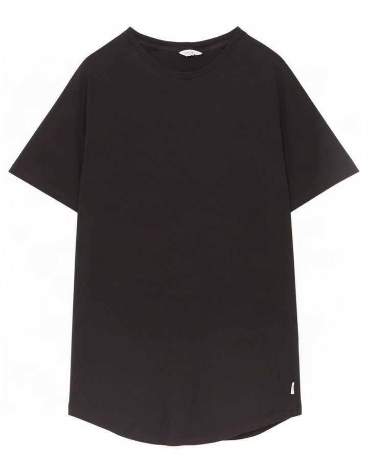 Camiseta masculina Jack & Jones Top médio algodão preto